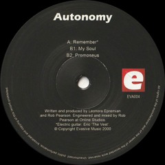 Autonomy - Autonomy (2000 reissue) (EVA004)