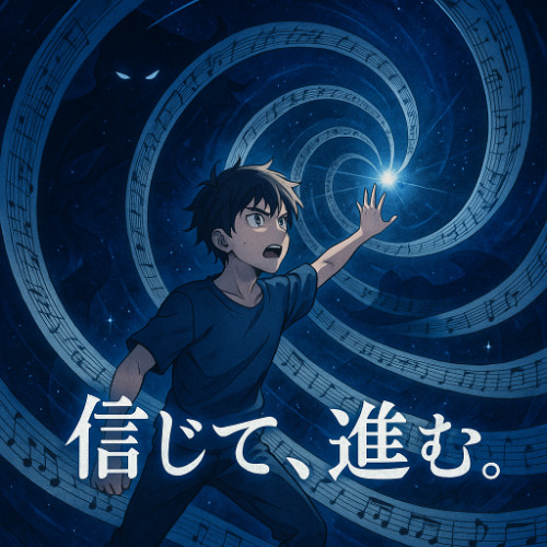 信じて、進む。