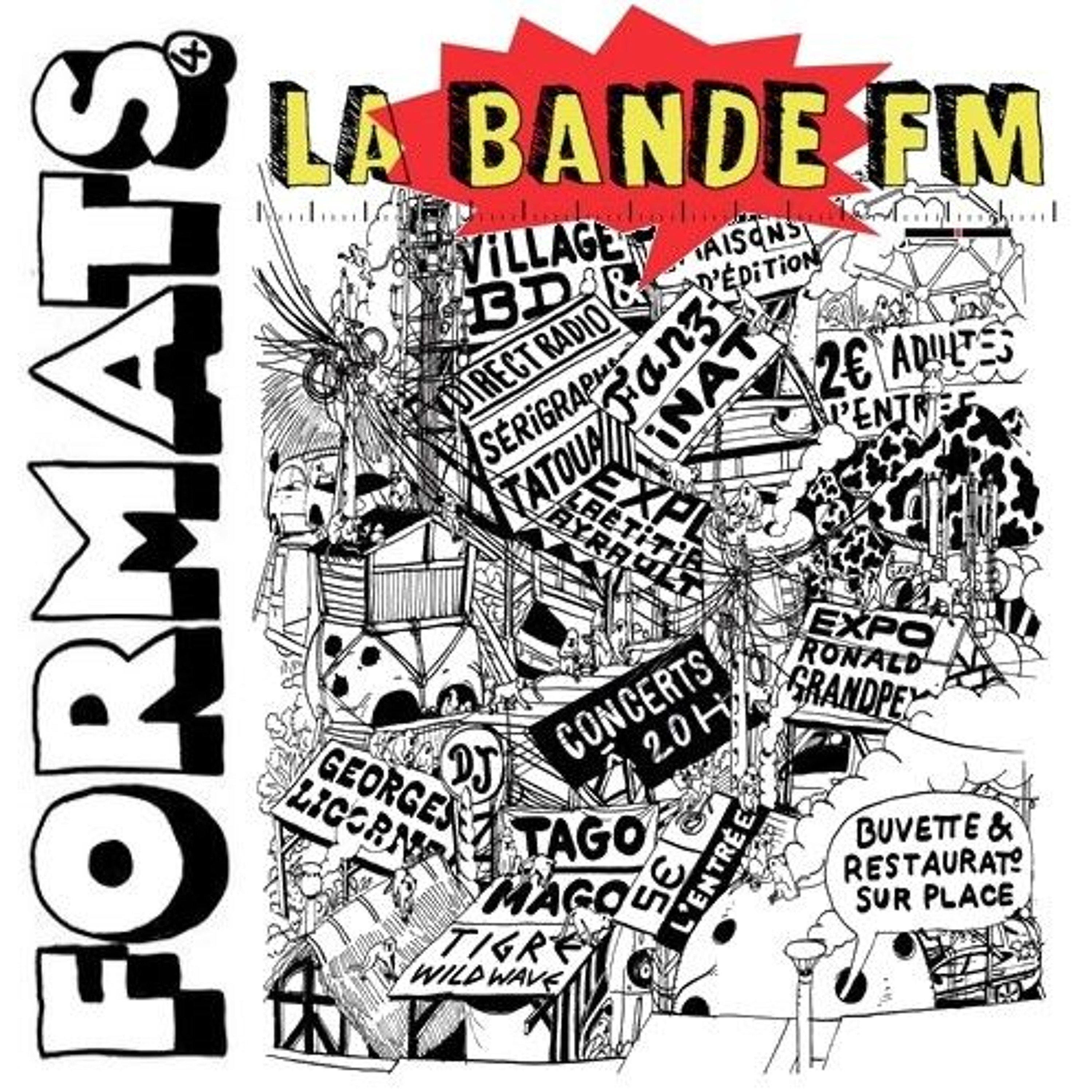 La bande FM - Bande dessinée