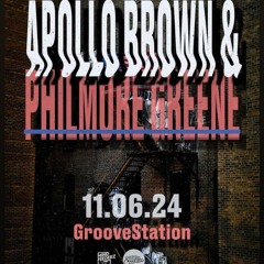 WARM UP SET APOLLO BROWN & PHILMORE GREENE @ GROOVESTATION DRESDEN (100% Hip Hop)