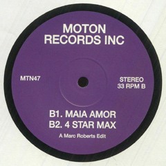 PREMIERE: MARC ROBERTS - MAIA AMOR [MOTON RECORDS]