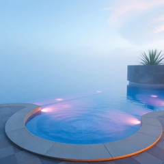 Hot water