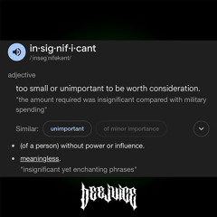 BEEJUICE - INSIGNIFICANT (DIRECT)