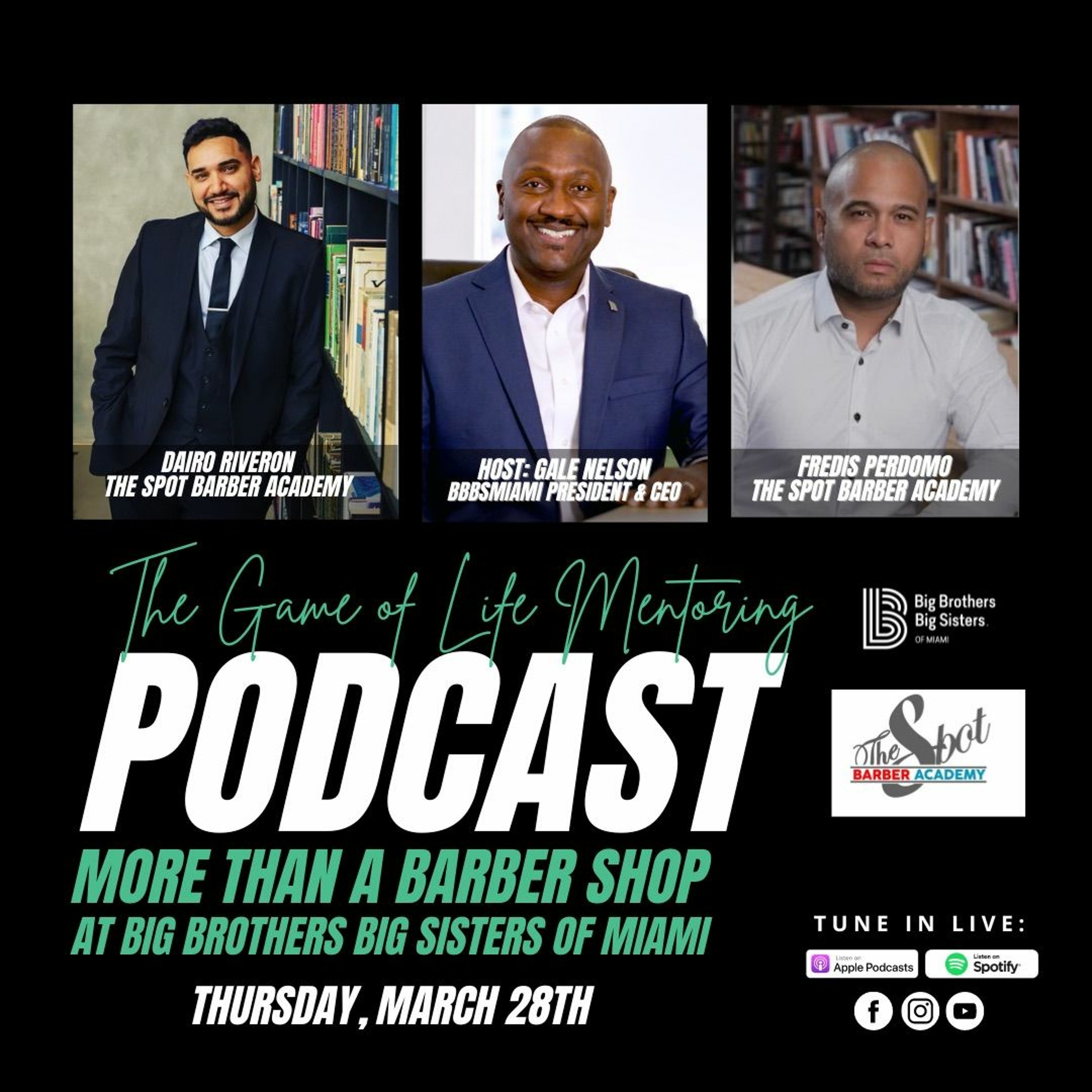 The Game Of Life Podcast | " More Than Just A Barbershop " episode artwork