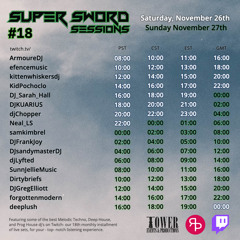 Super Sword Sessions 18 - 2022.11.27 | @DJGregElliott