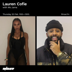 Lauren Cofie with Mya Craig & Mo Jama - 20 February 2020