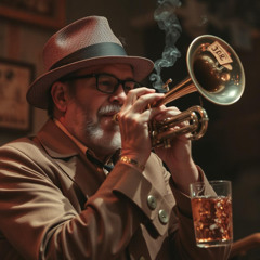 Drunken trumpetist