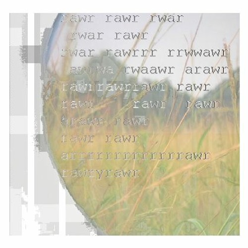 rawring, in a field