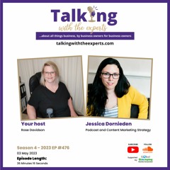 2023 EP476 Jessica Dornieden - Podcast and Content Marketing Strategy
