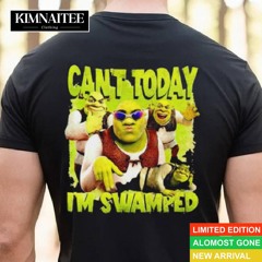 Can’t Today I’m Swamped Shrek Vintage Shirt