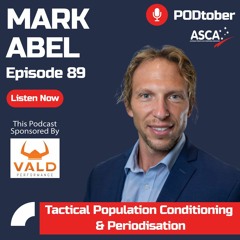 ASCA Podcast #89 - Dr. Mark Abel