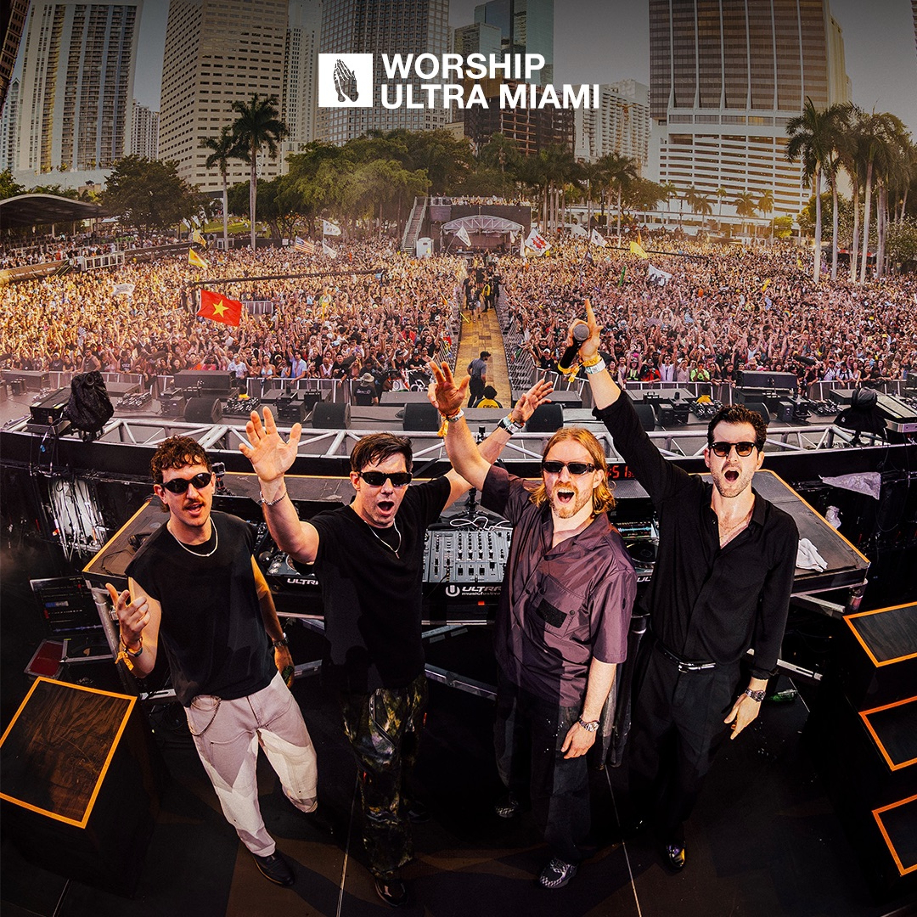 WORSHIP @ ULTRA MIAMI - Sub Focus, Dimension, Culture Shock, 1991