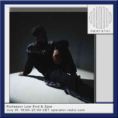 Professor Low End & Sjoe - 31st July 2025