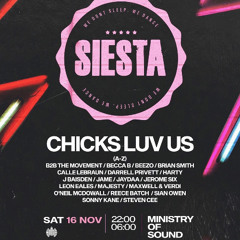 Live @ Siesta, Ministry of Sound, 16.11.2024
