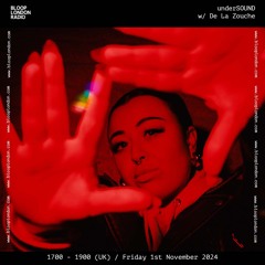 underSOUND w/ De La Zouche - 01.11.24