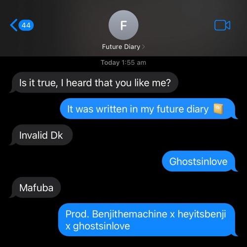 Future Diary feat ghostsinlove & Mafuba (prod. Benjithemachine x heyyitsbenji x ghostsinlove)