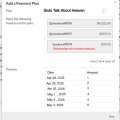 The Sluts Talk About Heaven Payment Plan