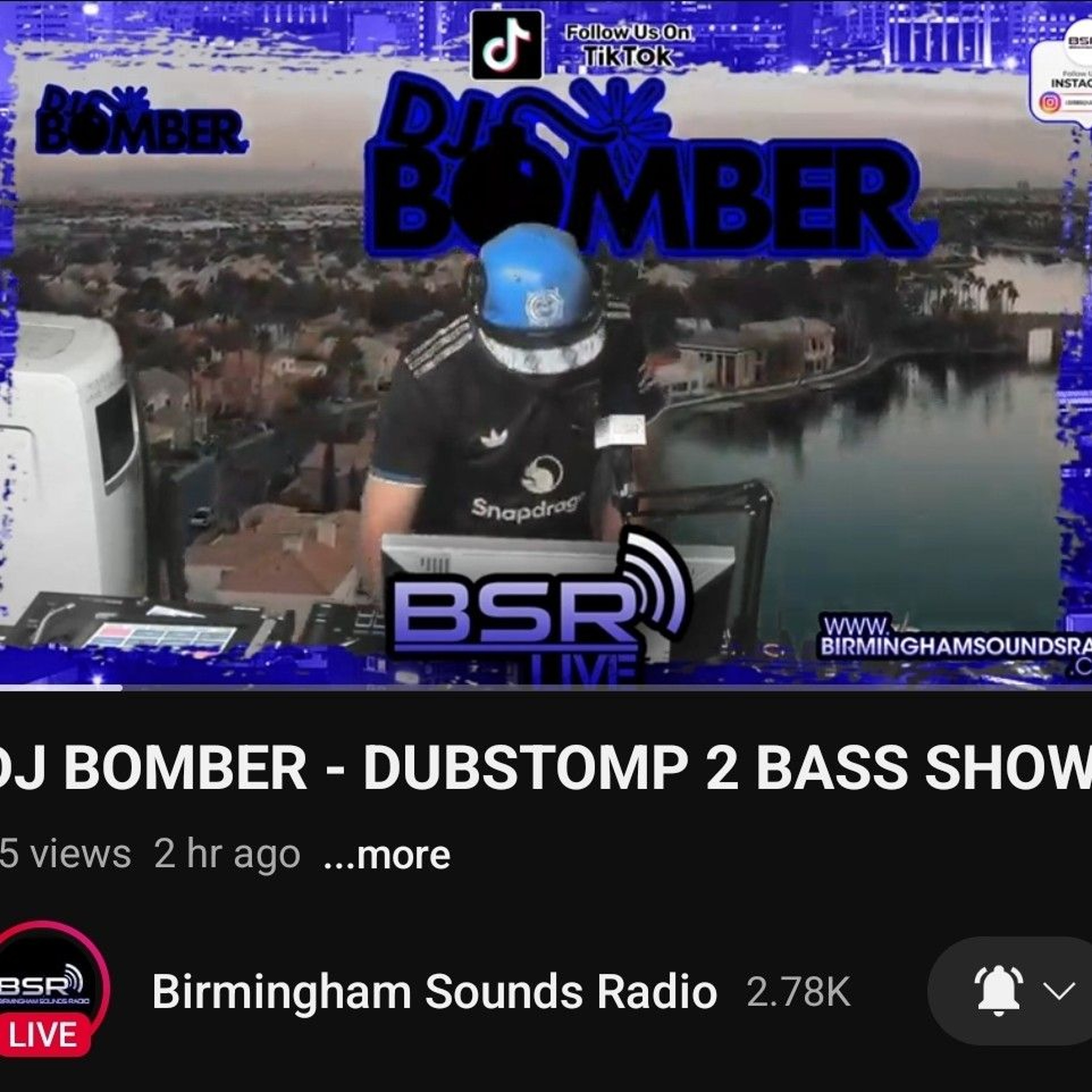 DJ BOMBER- DUBSTOMP 2 BASS SHOW - LIVE ON BIRMINGHAM SOUNDS RADIO- 21st sept.mp3 episode artwork