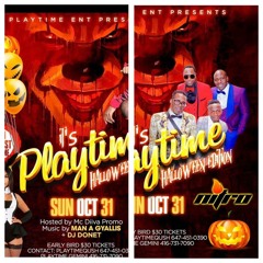 IT'S PLAYTIME - NITRO/MONAGALIS/DJ DONET @CHANDI CONVECTION CENTRE, BRAMPTON 10/31/21