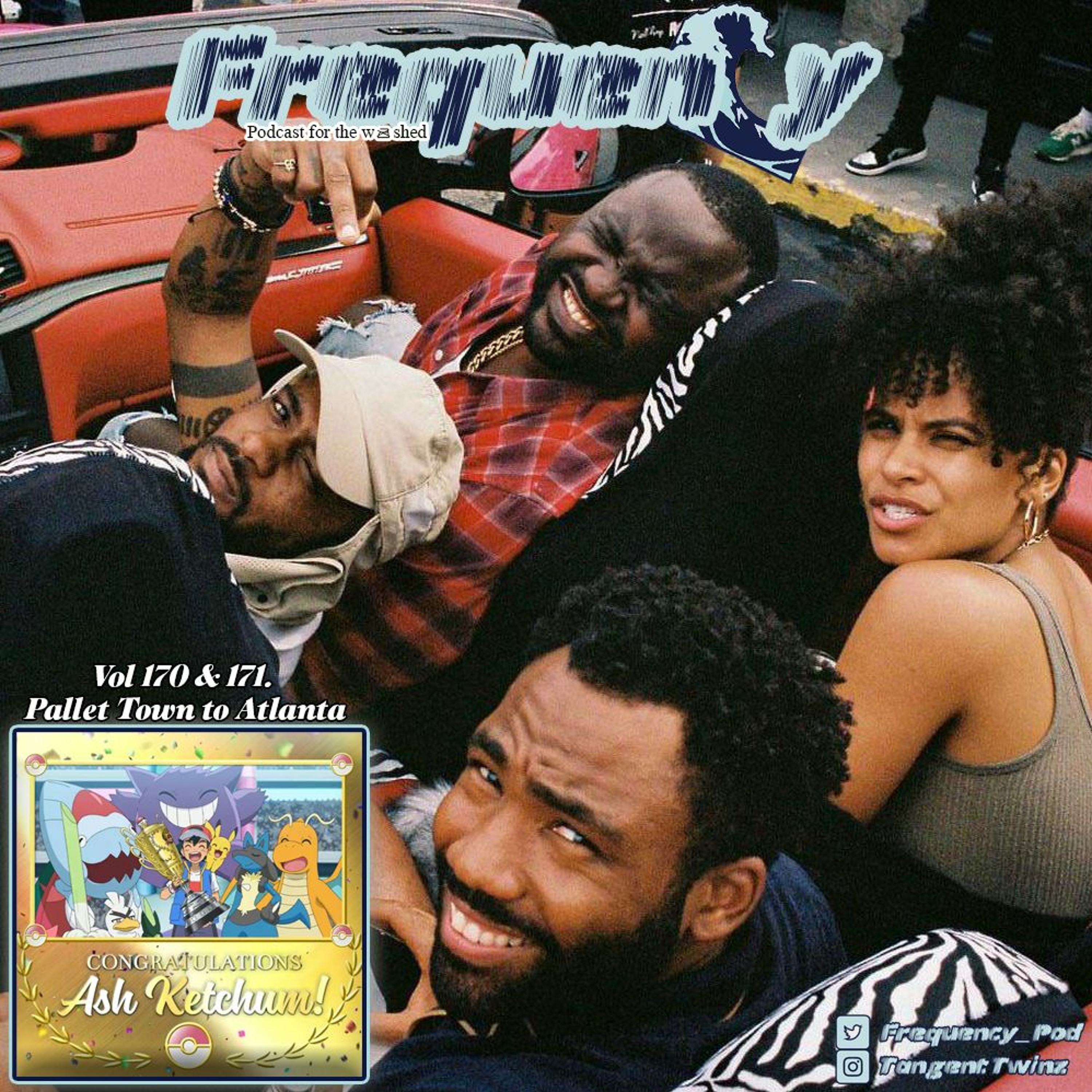 Vols 170 & 171. Pallet Town To Atlanta episode artwork