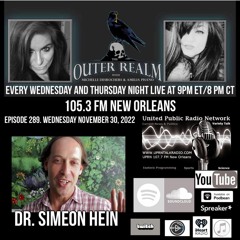 The Outer Realm Welcomes Dr. Simeon Hein, November 30th, 2022