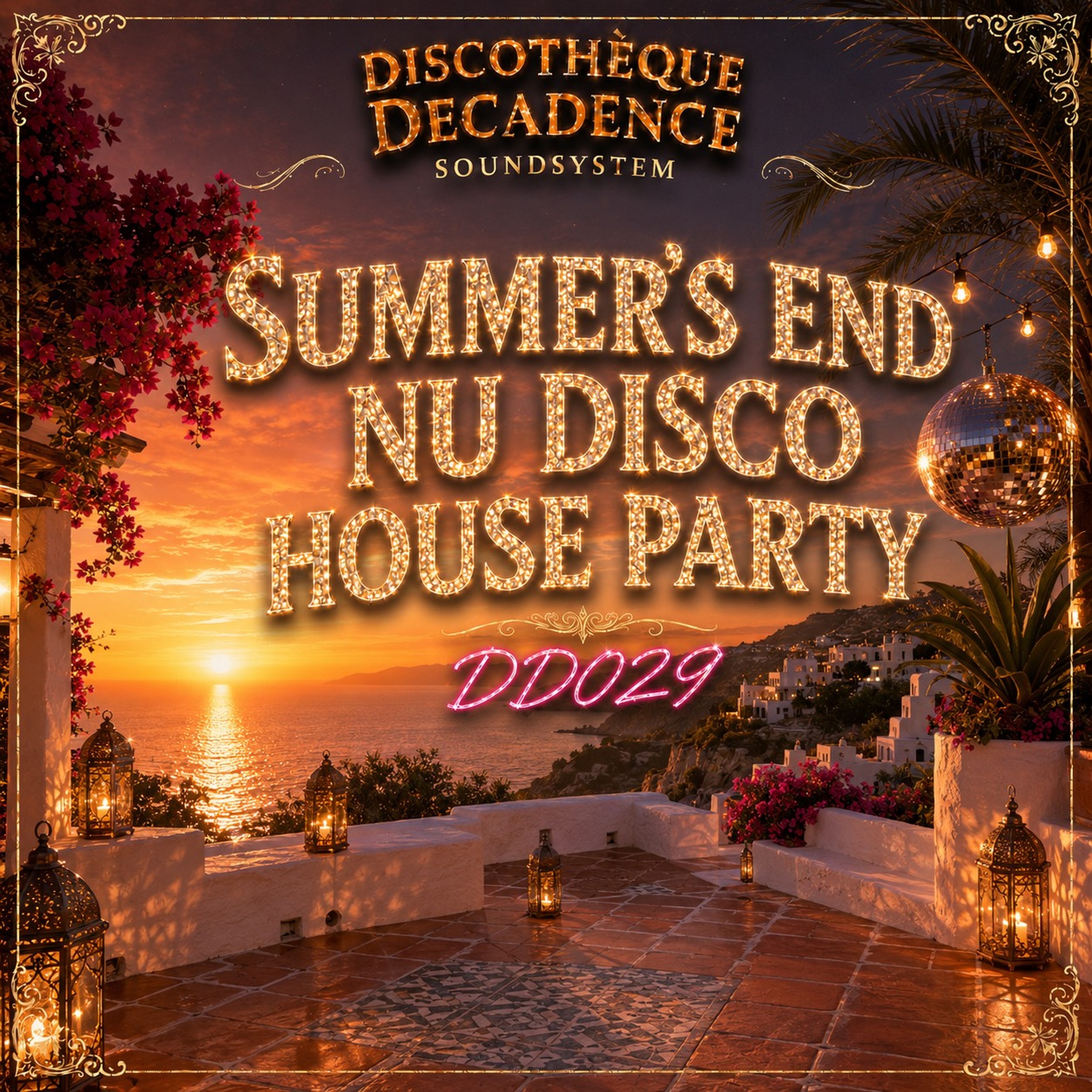 Summer's End Nu Disco House Party - Discothèque Decadence DD029