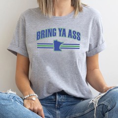 Bring Ya Ass Charcoal T-Shirt