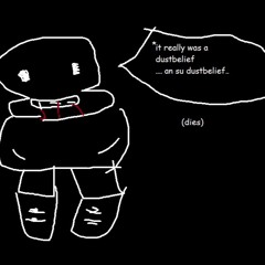SU! DUSTBELIEF: [2] a scrowned soul within a void of depth, echoing endlessly in silence.
