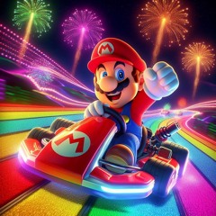 Rainbow Road - Super Mario Kart (OS Cover)