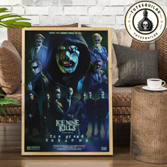 Official Movie Poster Ice Nine Kills The Great Unknown 2025 Autographed Home Decor Poster Canvas