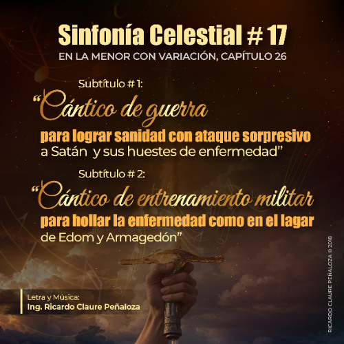 Cantico de Guerra y de Entrenamiento Militar (SFC No. 17 Cap. 26 Subt.1 y Subt.2 en La menor