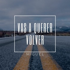 VAS A QUERER VOLVER - Miguel (Cover)