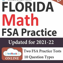 Ebook Dowload Florida Standards Assessments Prep: 3rd Grade Math Practice