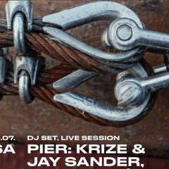 kriZe & Jay Sander @Fridas Pier / Stuttgart (electronic open air) 10.07.21