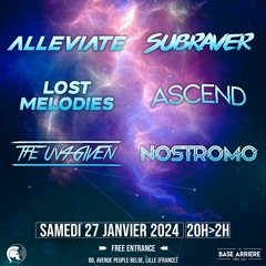Ascend Invites w/ Alleviate , Lost Melodies , Subraver , The Un4given & Nostromo - WARM UP MIX