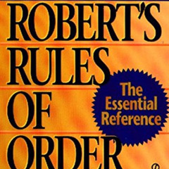 READ EBOOK 🗃️ The New Robert's Rules of Order: Completely Revised, Updated, and Expa