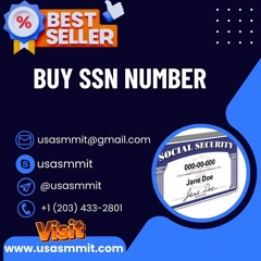 Buy SSN Number - Social Security Number