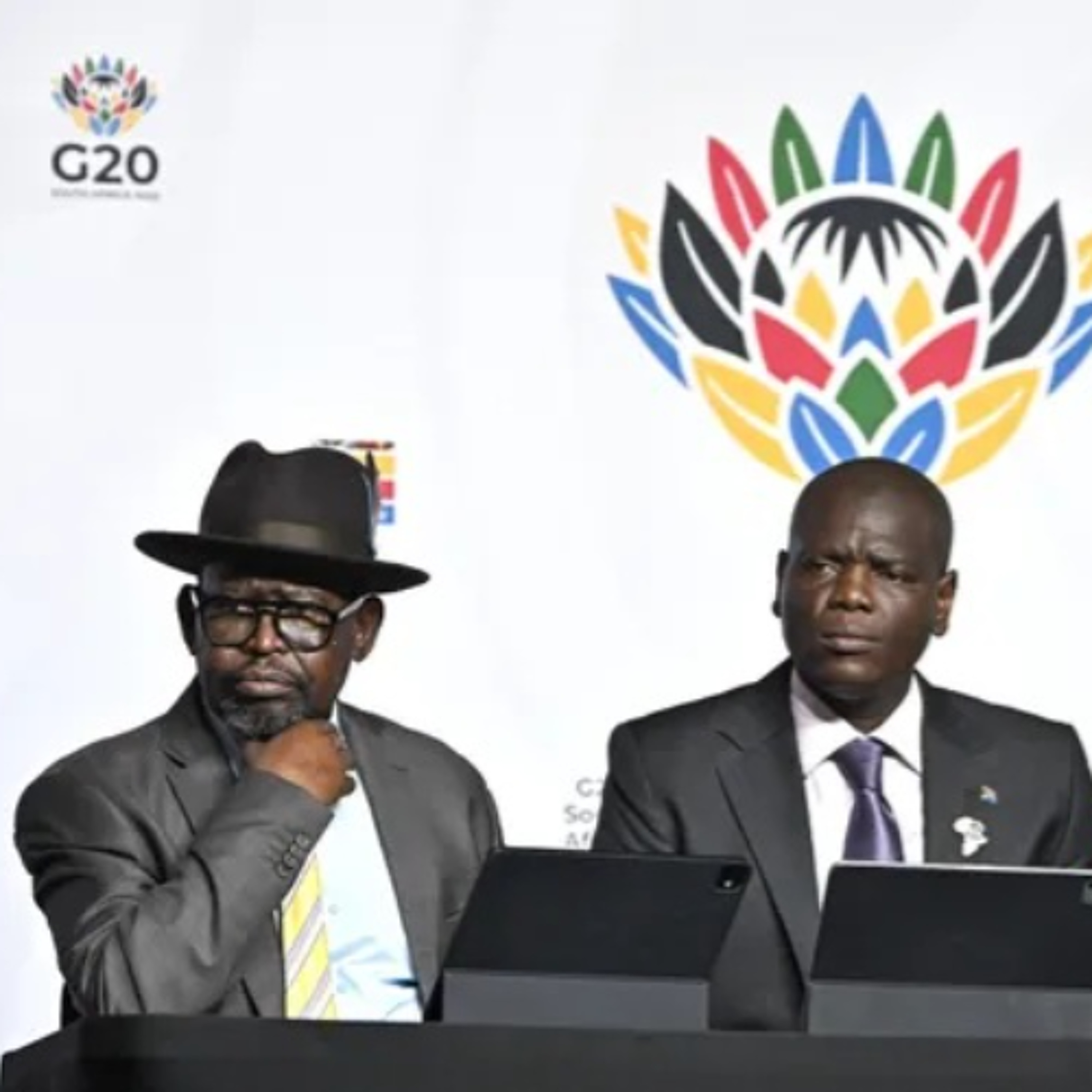 Minister Godongwana and Minister Lamola Joint Media Briefing at the Conclusion of the G20 Summit
