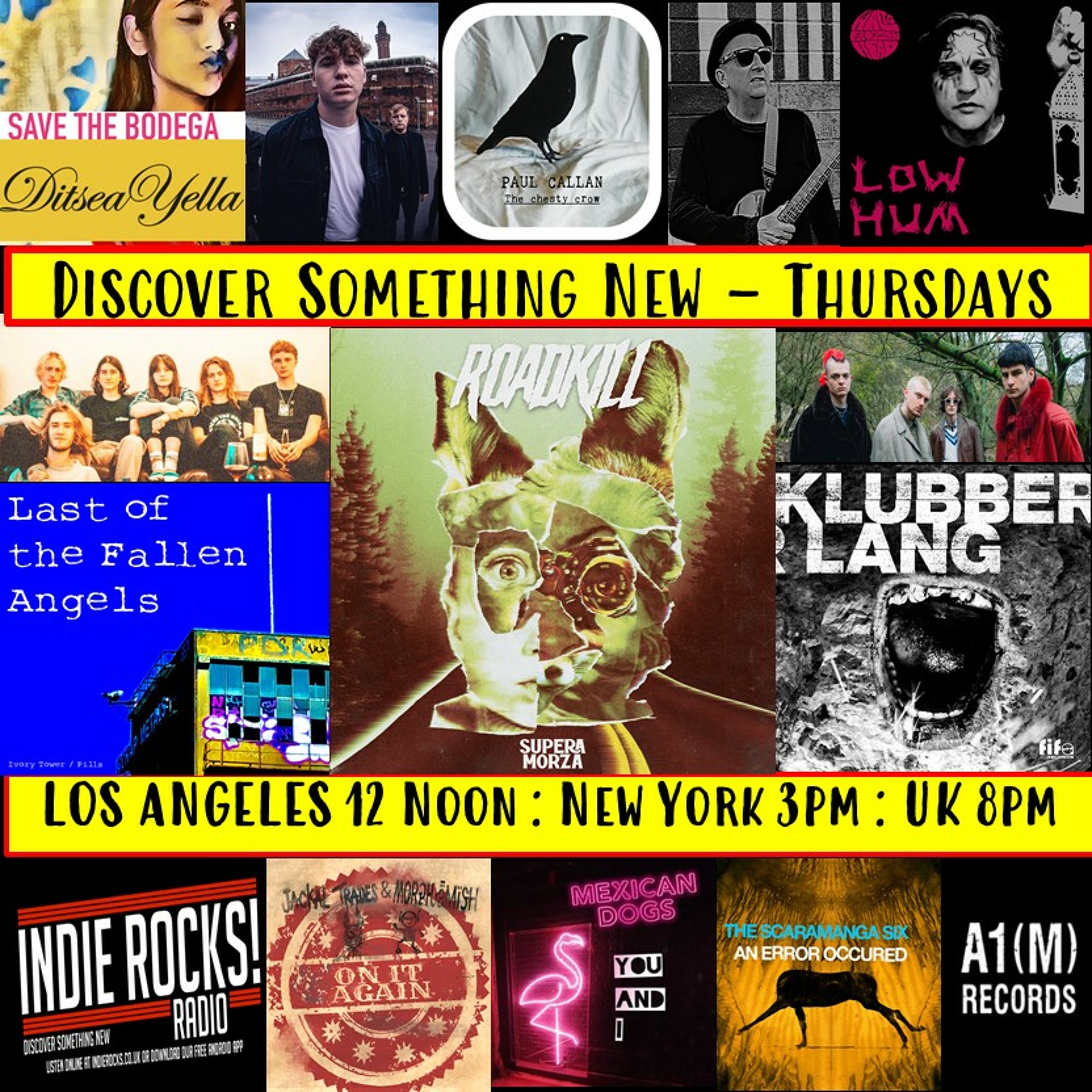 A1M new Music Show - Discover New Music - Indie Rocks Radio