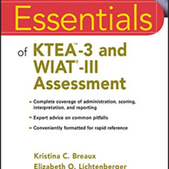 FREE EBOOK 📔 Essentials of KTEA-3 and WIAT-III Assessment (Essentials of Psychologic