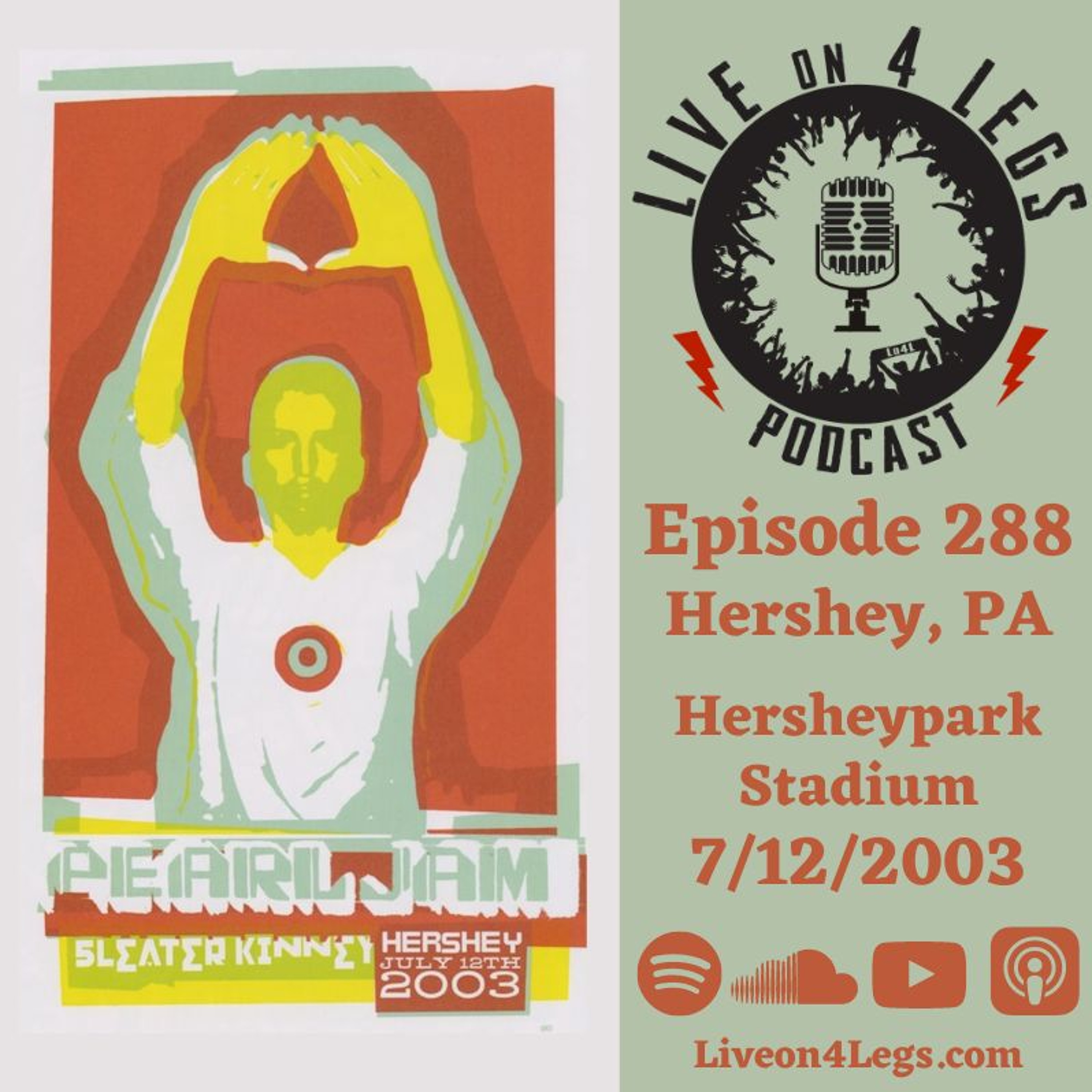 Live On 4 Legs: Pearl Jam Podcast