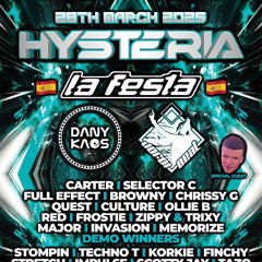 ARMAZ - HYSTERIA PROMO (28/03/25)