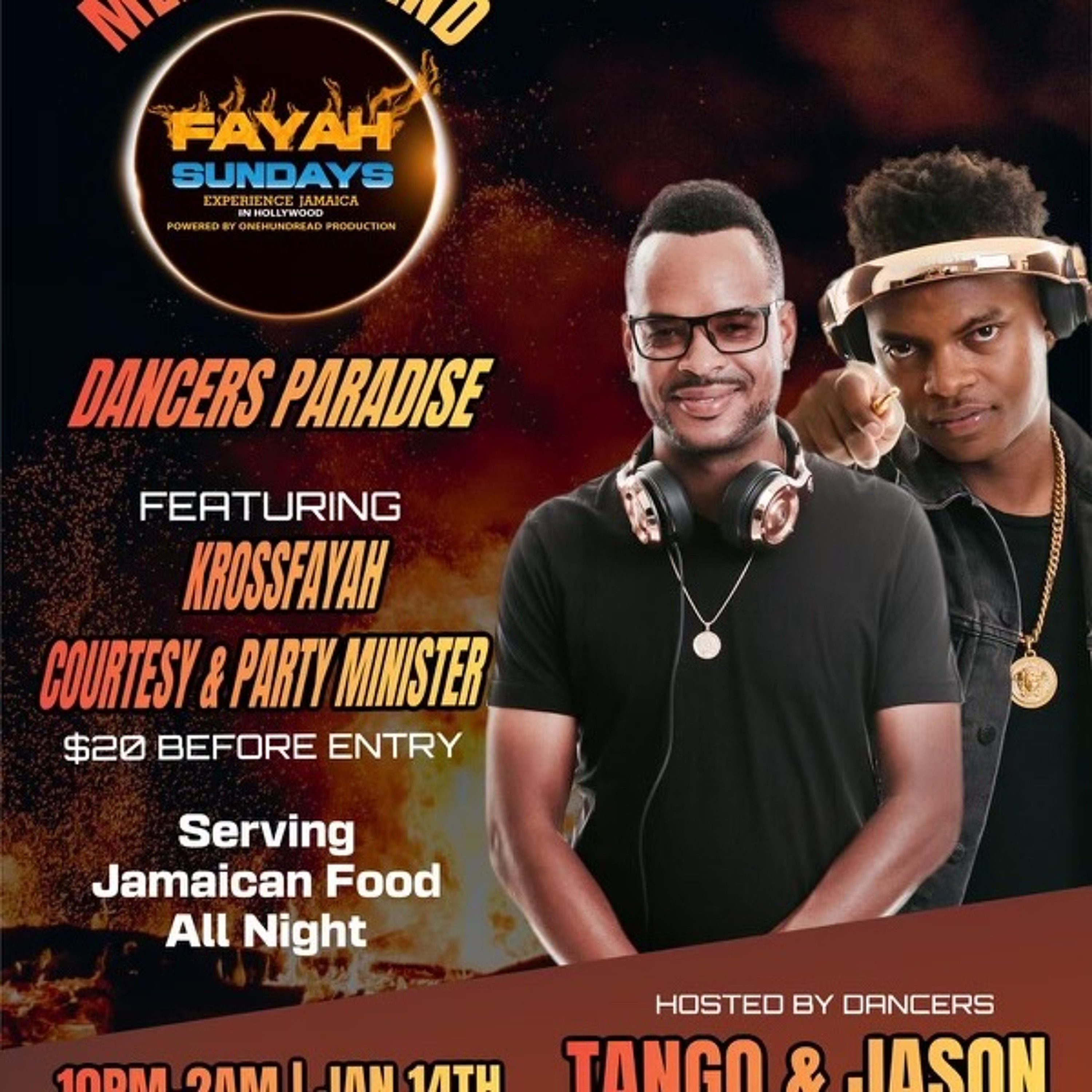 Fayah Sundays Dancers Paradise MLK Weekend Feat KrossFayah Sound & DJ Mckie11