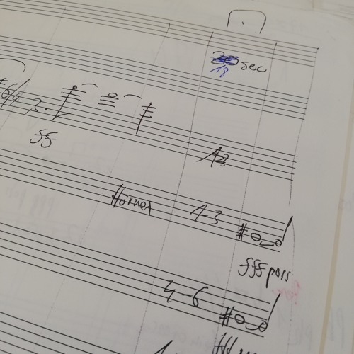Aufriss (2012/13) for large orchestra