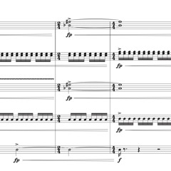 Folded Strata (2024) for string quintet