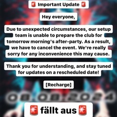 Recharge at Institut - 08.08.24 - canceled - instead PAMPAC Mix at Home