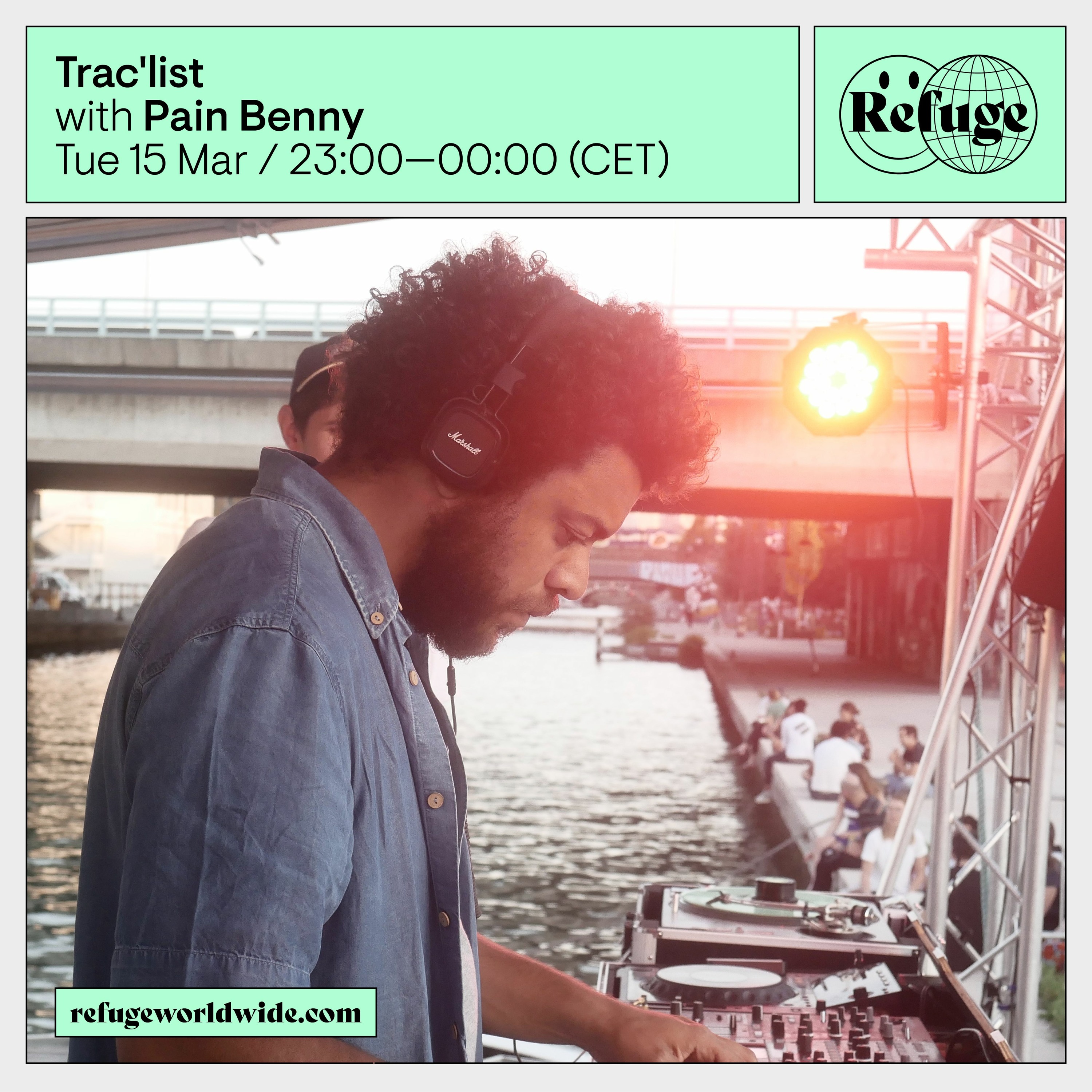 Pain Benny - Trac'list x Refuge Worldwide episode artwork