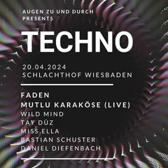 [DJ Set] FADEN - Live @ Augen Zu Und Durch | Schlachthof Wiesbaden | 20.04.2024