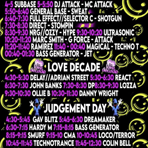 Colosseum Rebirth - Judgement Day Room Closing Set - Dutch Hardcore/Bouncy Techno - Vinyl Only