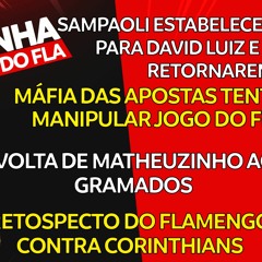 RETORNO DE PEDRO E DAVID LUIZ   MÁFIA DAS APOSTAS TENTA MANIPULAR JOGO DO FLA   VOLTA DE MATHEUZINHO